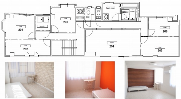 津市シェアハウス２Ｆ
